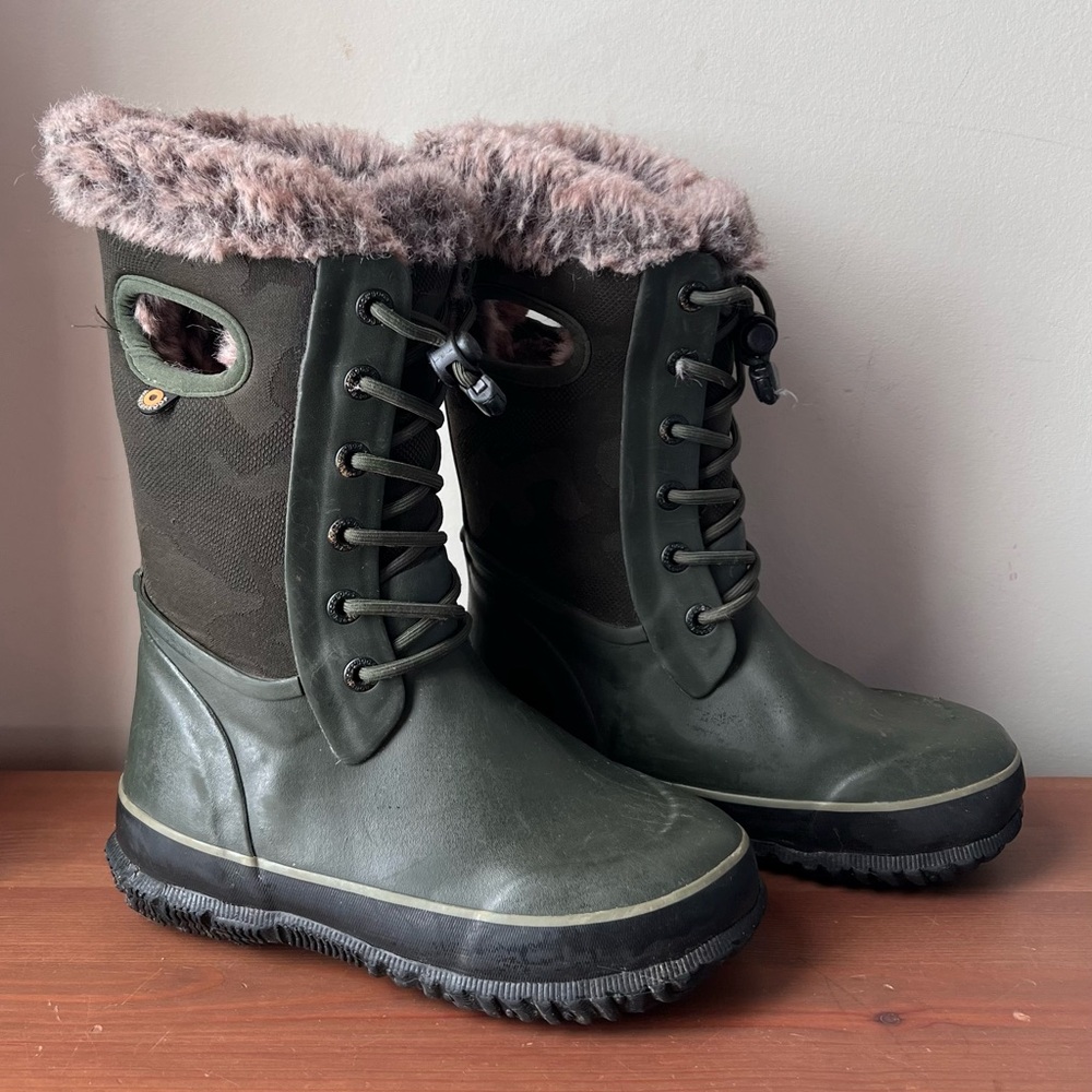 Arcata Kids Bogs - Fur lined snow boots